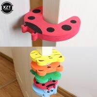 【LZ】 5Pc/Set Door Stopper Doorknob Wall Protection Children Door Stopper Holder Shockproof Door Crash Pad Children Finger Protecter