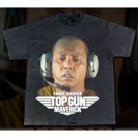 เสื้อยืดคุณภาพดี เสื้อยืดผ้าฝ้าย TOP GUN TENG  Bootleg T-Shirt