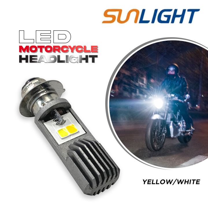 HONDA TMX 125 | Motorcycle Headlight LED Bulbs SUPER BRIGHT YELLOW