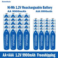 Wholesale nickel hydrogen AA+AAA1.2V rechargeable batteries  large capacity 9900mAh KTV microphones and toy batteries Household Security Systems