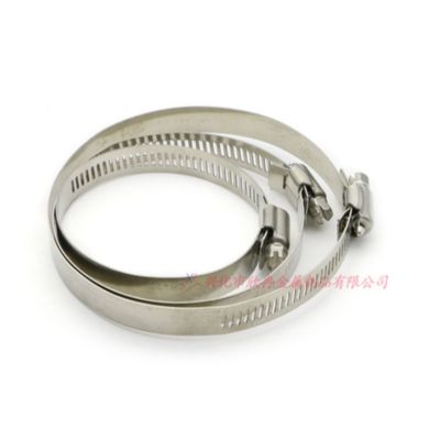 ◇✸✐ 304 Stainless Steel Hose Hoop Pipe Clamp Clip High Quality Screw Worm Drive Hose Clamp All Size