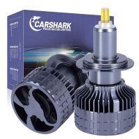 Carshark 9012 Hir2 H7 Led Bulbs Canbus Super 30000Lm H1 H8 H9 H11 Car Headlight Lamps Ice 12V 9005 Hb3 9006 Hb4 Auto Fog Lights Bulbs  LEDs  HIDs