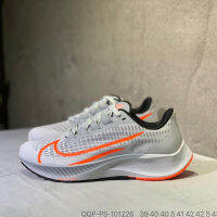 30 % – 70 ส่วนลดแอร์ ZoomPegasus 37 สีเทาตัวล็อค Orange กล่องเต็มรูปแบบรองเท้ากีฬาสำหรับผู้ชาย และผู้หญิง’ s จัดส่งสินค้าฟรี/จัดส่งรวดเร็ว