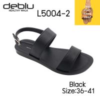 รองเท้าแตะเพื่อสุขภาพ DEBLU รุ่น L5004s-2?ส่งฟรี เก็บคูปองได้เลย? รองเท้าหญิง รองเท้ารัดสั้น มีทั้งหมด 4 สี ดำ  ครีม โอวัลติน เบจ size:36-41