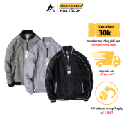 Áo khoác Bomber Da Lộn Cao Cấp Azila AK28