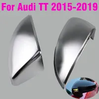 Tapas Cromadas Para Espejo Retrovisor De Audi TT MKIII 3 8S, Repuesto De Plata Cepillada Mate, 2015, 2016, 2017, 2018, 2019คลุม/