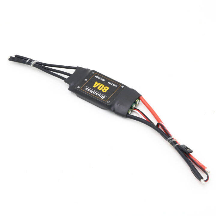 mitoot-80a-ไร้แปรงตัวควบคุมความเร็ว-esc-2-6s-พร้อม5v-5a-ubec-สำหรับ-rc-บังคับวิทยุ-fpv-เครื่องบินเฮลิคอปเตอร์