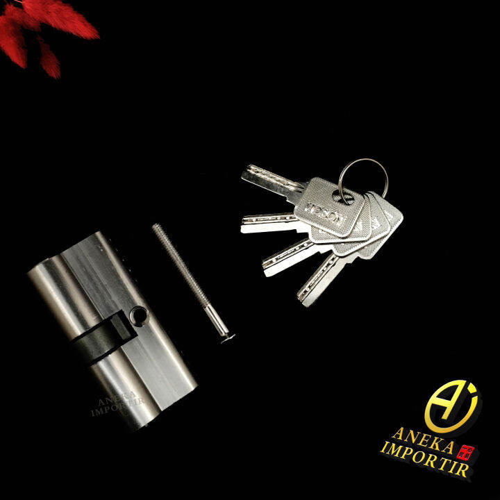Kunci Pintu Silinder Komputer Set Aluminium Cylinder Door Lock