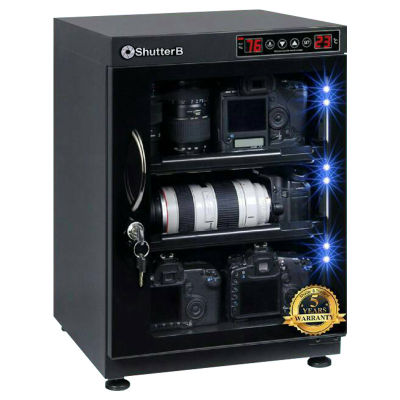 ตู้กันความชื้น Shutter B SB-65ES (65 ลิตร) Dry Cabinet สำหรับเก็บกล้อง เลนส์กล้อง (รับประกัน 5 ปี)