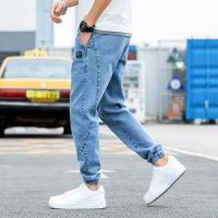 New Product Jeans Mens Loose Autumn Mens Stretch Casual Overalls Trendy Brand Harlan Trousers Long Pants for Men