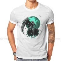 Final Fantasy Game One Wing T Shirt Classic Gothic Tshirt Large Men Clothing