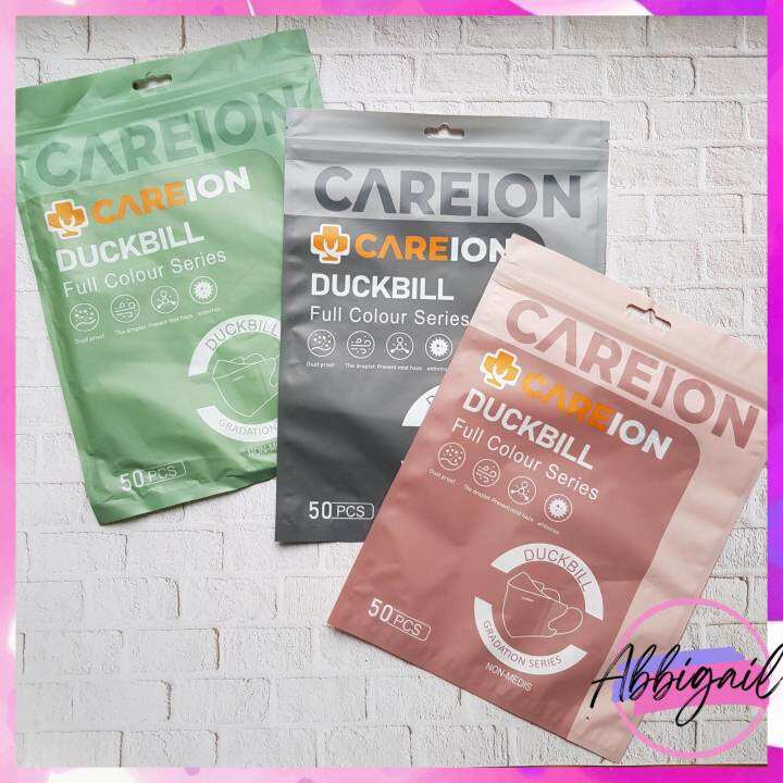 Abbigail Masker Duckbill Careion Isi Pcs Mix Warna Duckbill Full Colour Warna Masker