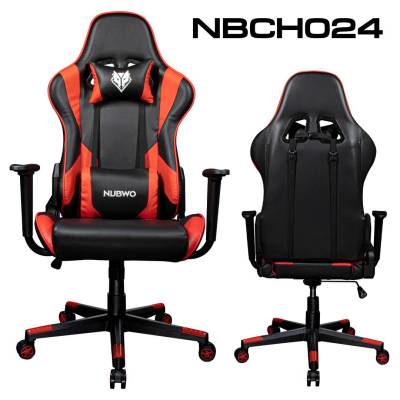 GAMING เก้าอี้ NUBWO CHAIR FOR GAMER RED NBCH-024