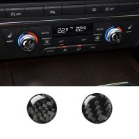 【YF】 Air Conditioning Knob Button Decoration Cover Trim Sticker Decal for Audi A6 S6 C7 A7 S7 4G8 2012-2018 Car Interior Accessories