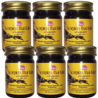 แมงป่องบาล์ม BANNA Scorpion Balm 50 ml. (Pack 6)