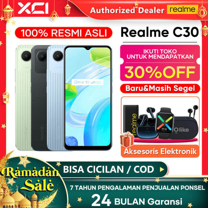 Realme C30 2 / 32 GB RAM 2GB ROM 32GB Garansi Resmi Original Handphone ...