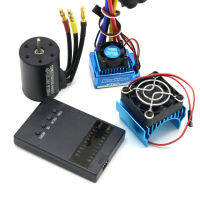 RC มอเตอร์3650 3100KV 3900KV 4300KV 5200KV มอเตอร์แบบไม่มีแปรง &amp; 45A 80A 120A ESC Combo Set สำหรับ1:10 RC รถ RC เรือส่วน