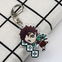 New Demon Slayer Kimetsu No Yaiba Blade of Ghost Keychain Cute Characters Pendant Car Key Chain Fans Gift Anime Jewelry