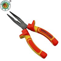 BERRYLION 6/150mm Insulated Long Nose Pliers 1000V High Voltage Electrician Crimping Tool For Wire Cutters Hand Tools