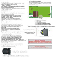 EU Plug 110-220V เครื่องตัดหญ้าแบบชาร์จไฟได้เครื่องตัดหญ้าอัจฉริยะมัลติฟังก์ชั่นสำหรับสวน