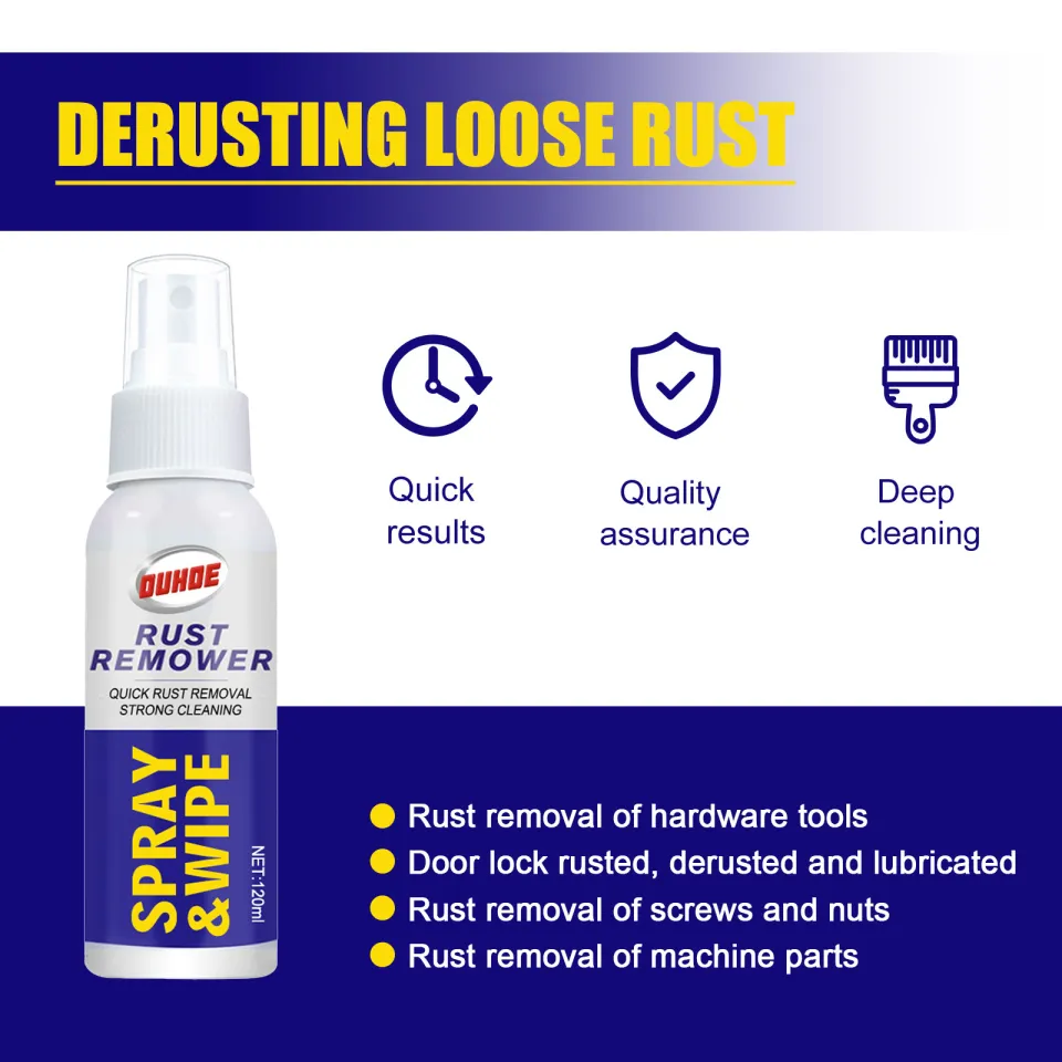 Rust Inhibitor Derusting Spray Rust Remover Car Cleaning Maintenance  Accessories