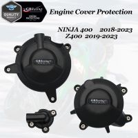 สำหรับคาวาซากิ Ninja400 2018-2023 Z400ฝาครอบป้องกันเครื่องยนต์2019-2023