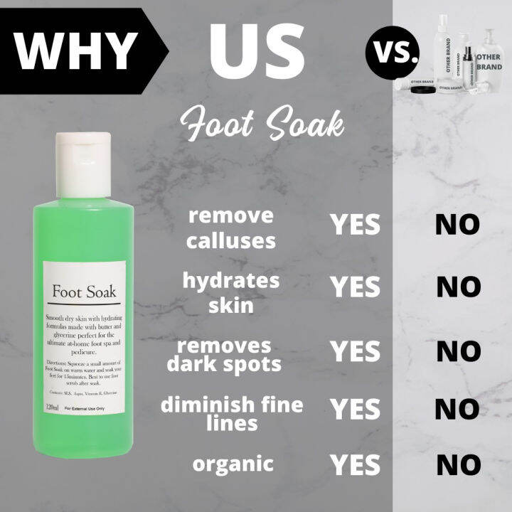 Organic Foot Soak Foot Spa 120Ml Set Jelly Salt Foot Spa Foot Spa Foot