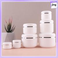 JING 20ml~250ml พกพา ที่เก็บของสำหรับเดินทาง ป้องกันการรั่ว ขวดตัวอย่างเปล่า กล่องใส่เครื่องสำอาง กล่องครีมโลชั่น กระปุกใส่เครื่องสำอาง ขวดขี้ผึ้งกลม