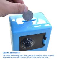 ATM Rotating Password Bank Money Box Wear-resistant Blue Cash Coin Saving Household Plastic Piggy Deposit Toy Toys