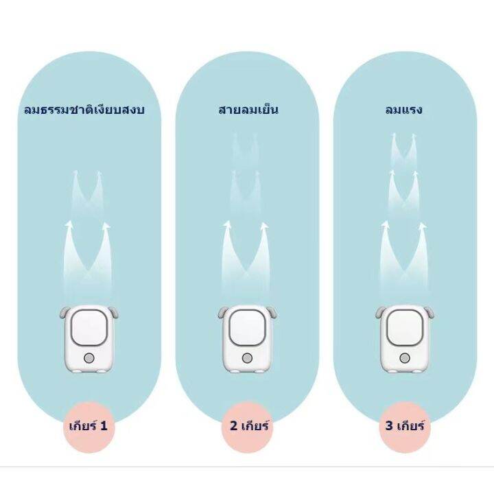 พัดลมพกพา-พัดลมมือถือ-พัดลมมินิ-พัดลมแบบแขวนคอกีฬากลางแจ้งพัดลมพกพาขนาดเล็กแบบพกพาขนาดเล็กที่สร้างสรรค์-usb-fan