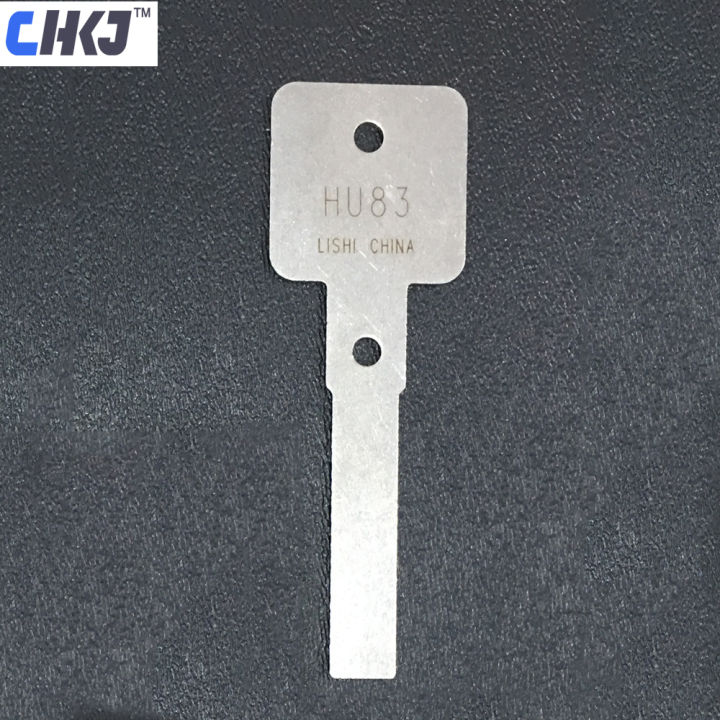 【✴COD✴】 guofengge Chkj Hu83กุญแจหลัก Lishi 2 1เครื่องมือสำหรับเครื่องมือซ่อมแซมช่างกุญแจกุญแจรถอัตโนมัติ307
