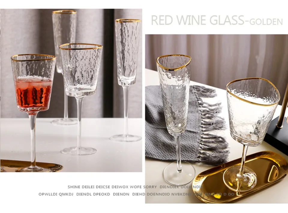 Creative Phnom Penh Crystal Glass Small Wine Glasses Champagne
