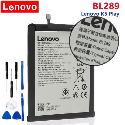 แบตเตอรี่แท้ Lenovo K5 Play L38011 L38021 💯💙BL289💯💙 3030MAh แถมชุดไขควง