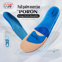 CCW 1คู่ EVA Insoles สำหรับรองเท้า Sole Shock Absorption ระงับกลิ่นกาย Breathable Cushion Running Insoles สำหรับฟุต Man ผู้หญิง Orthopedic Insoles