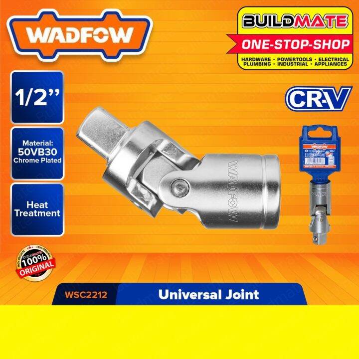WADFOW 1/2 Joint Wrench Ratchet Angle Extension Bar WSC2212 •BUILDMATE