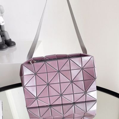 BAOBAO ISSEY MIYAKE Color Box Bag Casual sling crossbody bag womens checkered shoulder bag