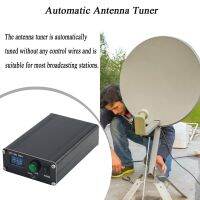 ATU-100 Pro+ 7X7 1.8-55Mhz Auto Antenna Tuner 0.96 Inch OLED Display 120W Rechargeable Shortwave Antenna Tuner