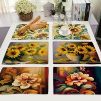 【CC】 New Fashion Digital Printing Insulation Food Tableware Table Decoration Coaster