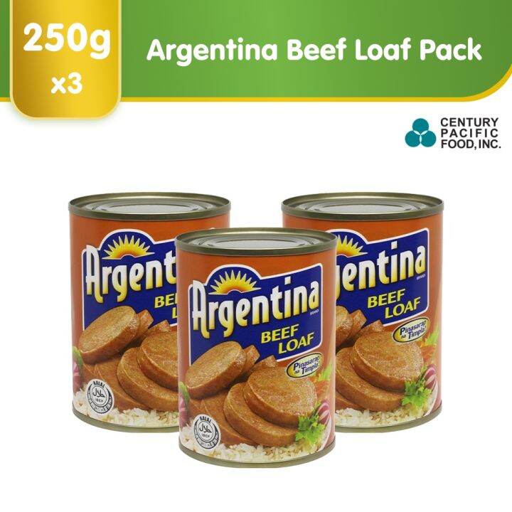 Argentina Beef Loaf 250g Pack of 3 Lazada PH