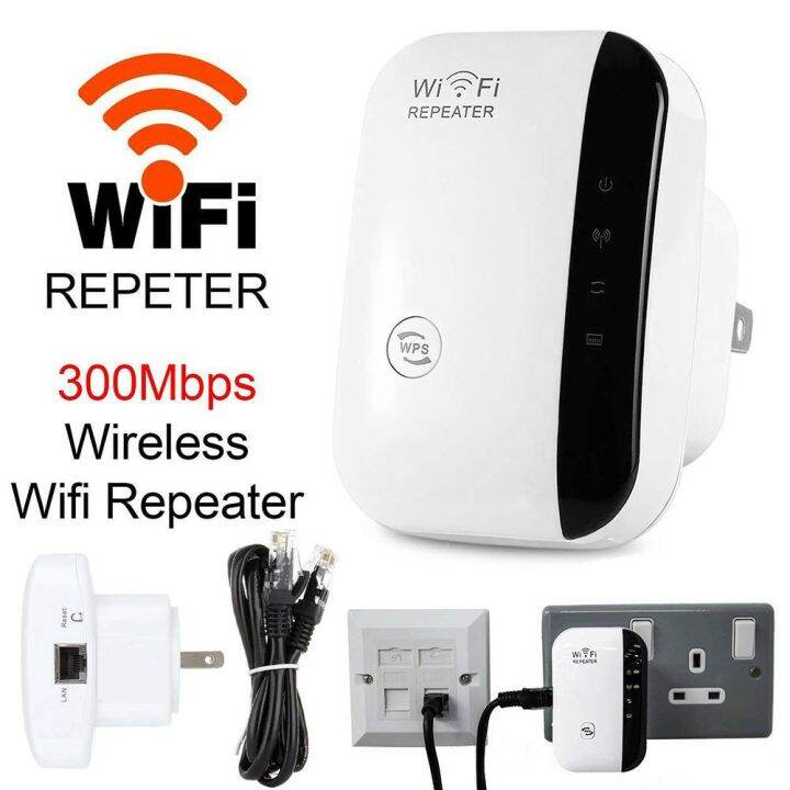 Paling Laku WIFI Repeater 300Mbps Wireless WiFi Signal Range Extender