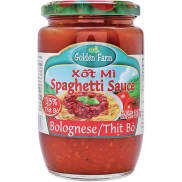Xốt spaghetti Golden Farm vị thịt bò 370g