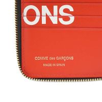 CDG COMME des GARCONS Huge Logo Bifold Wallet SA2100HL Red