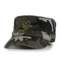 Hat man old spring summer embroidered cap flat caps male the new cotton breathable outdoor camouflage caps