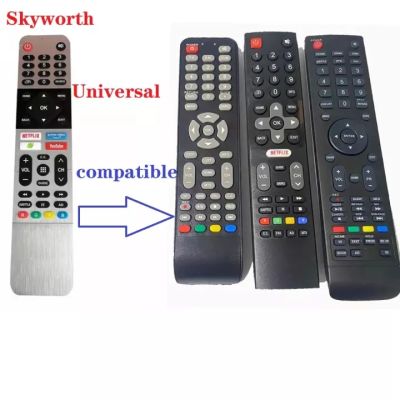 HS-8902 Skyworth AI Remote Control for (55UB7500 and 65UB7500) with Netflix Google Play YouTube Browser and Voice Assistant
