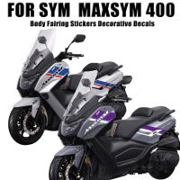 ✻◎ For SYM MAXSYM400 MAXSYM 400 Motorcycle Sports Pedal Modified Decals Fairing Stickers Body Stickers Decorative Decals