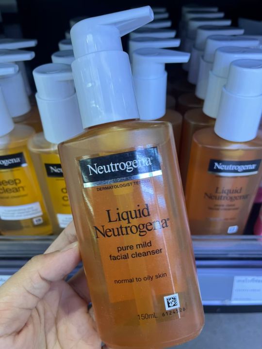 นูโทรจีนา-เจลล้างหน้า-ลิควิด-เพียว-มายด์-เฟเชียล-คลีนเซอร์-150-มล-neutrogena-liquid-pure-mild-facial-cleanser-150-ml