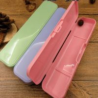 Portable PP Material Travel Tableware Storage Box Food Grade Dinnerware Kitchen Chopstick Fork Spoon Box For Kid Cutlery Case