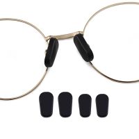 XHLXH Convenient 10pair/set Glasses Replacement Pads For Women Men Nose Bridge Pads Kit Eyewear Nose Cover Silicone Children Eyeglasses Nose Pads Transparent Glasses Support Korean Nose Pad