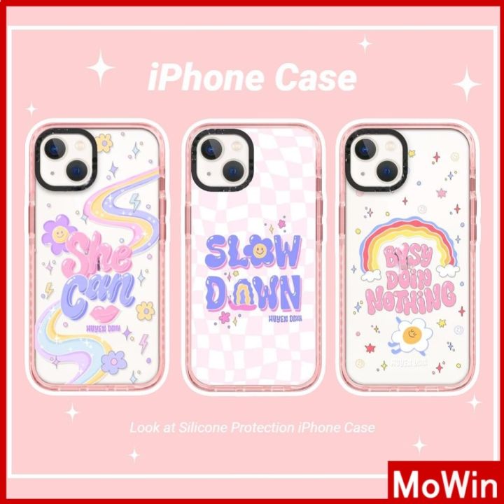 mowin-เข้ากันได้สำหรับ-เคสไอโฟน-เคสโทรศัพท์-13-pro-max-เคส-เคสโทรศัพท์มือถือ-ซิลิโคนนิ่ม-ใส-หนา-กันกระแทก-กันรอยกล้อง