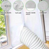 Air Lock Window Seal Cloth Plate Hot Airs Stop Conditioner Outlet Window Sealing Kit For Home Mobile Air Conditioning Cover